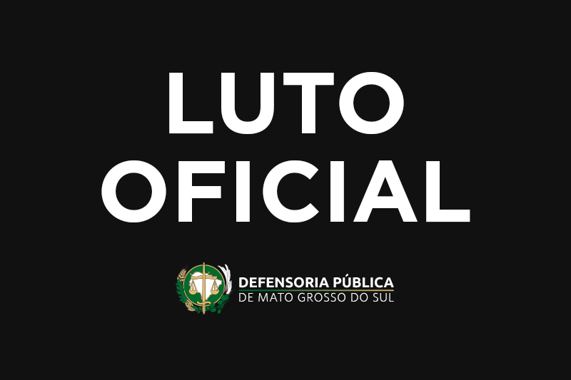 Defensoria Pública de MS declara luto oficial pelo falecimento do defensor Guilherme Cambraia de Oliveira 
