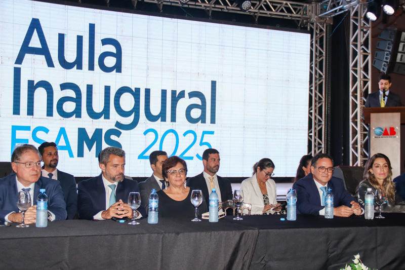 Aula Inaugural ESA MS dr. Homero 7