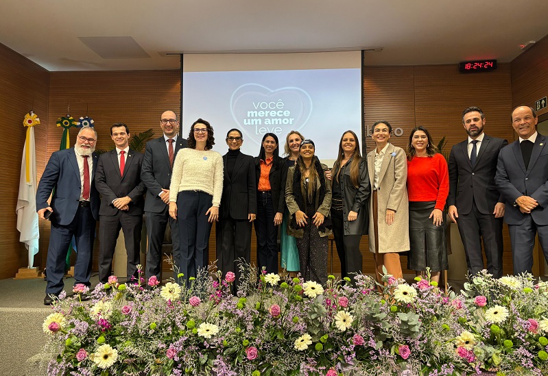 Defensoria participa do lançamento da campanha “Você Merece Um Amor Leve”