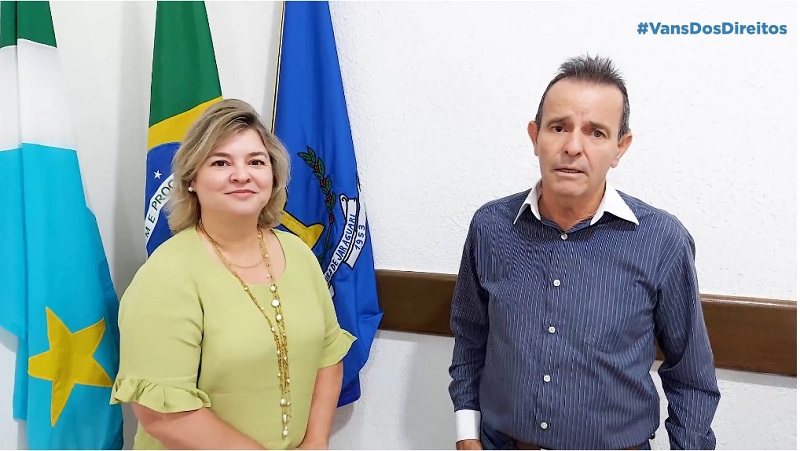 Dra Renata e Prefeito Jaraguari capa