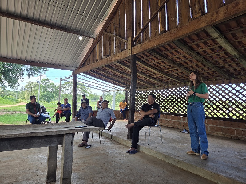 Dra Thais Sagin aldeia Miranda