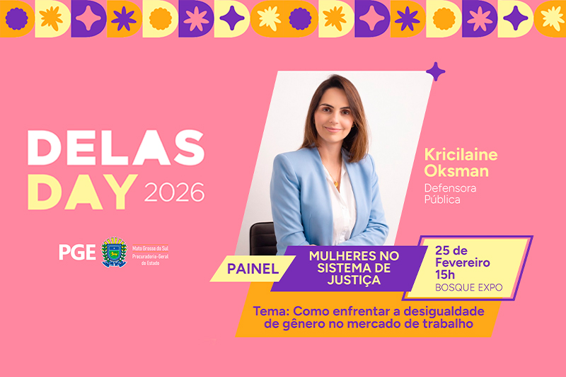 Defensoria debate desigualdade de gênero no mercado de trabalho no Delas Day 2026