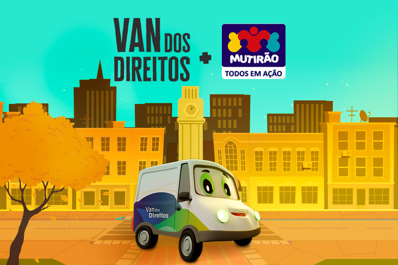 Defensoria leva Van dos Direitos ao Mutirão “Todos em Ação” no dia 01/11